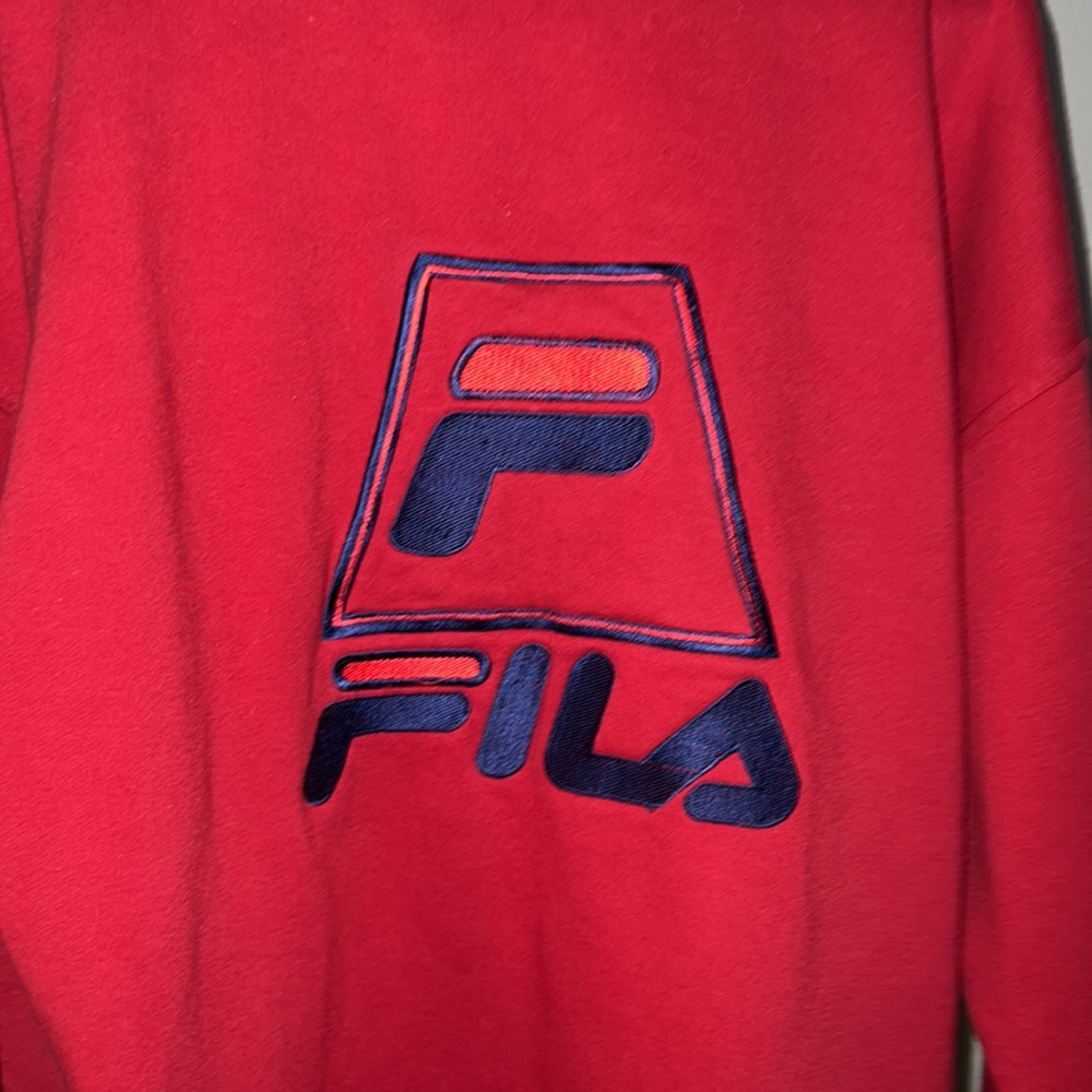 Early VINTAGE RARE 2000’s Y2k FILA PULLOVER
